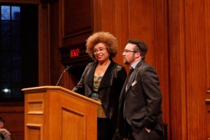 With Angela Davis